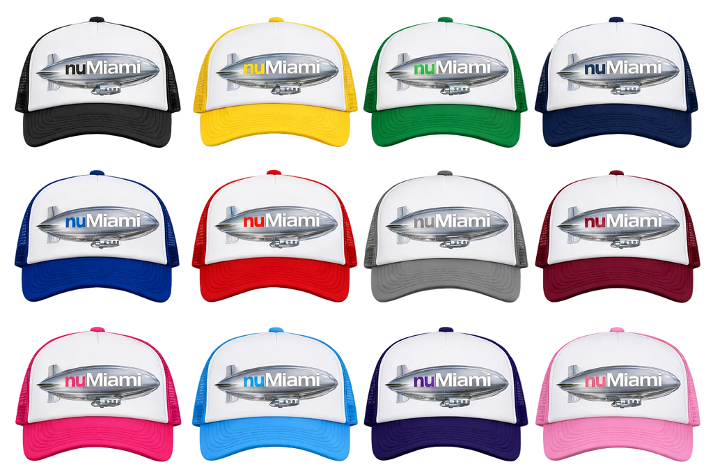 PreOrder nuMiami Trucker Hats